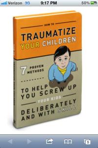 traumatize book